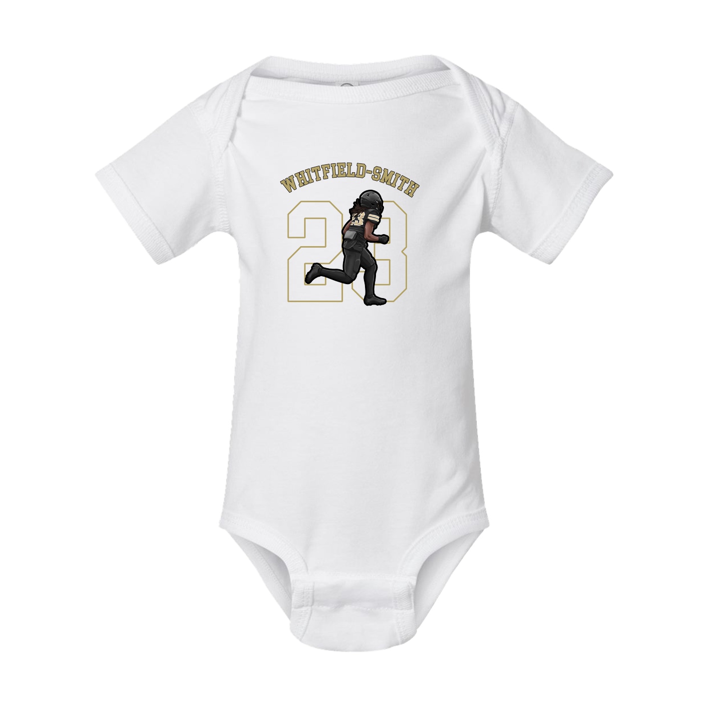 Baby Onesie — Shirsey Arch in White