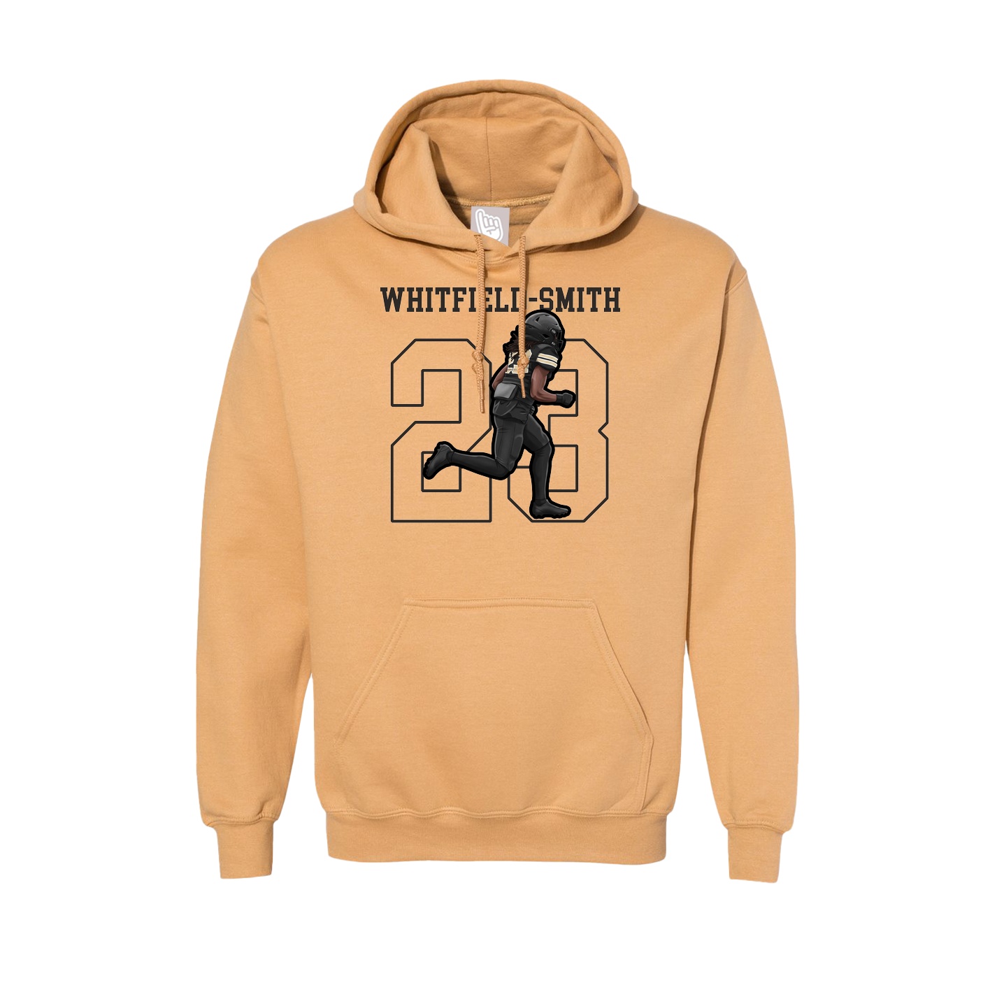 Hoodie — Shirsey in Vegas Gold