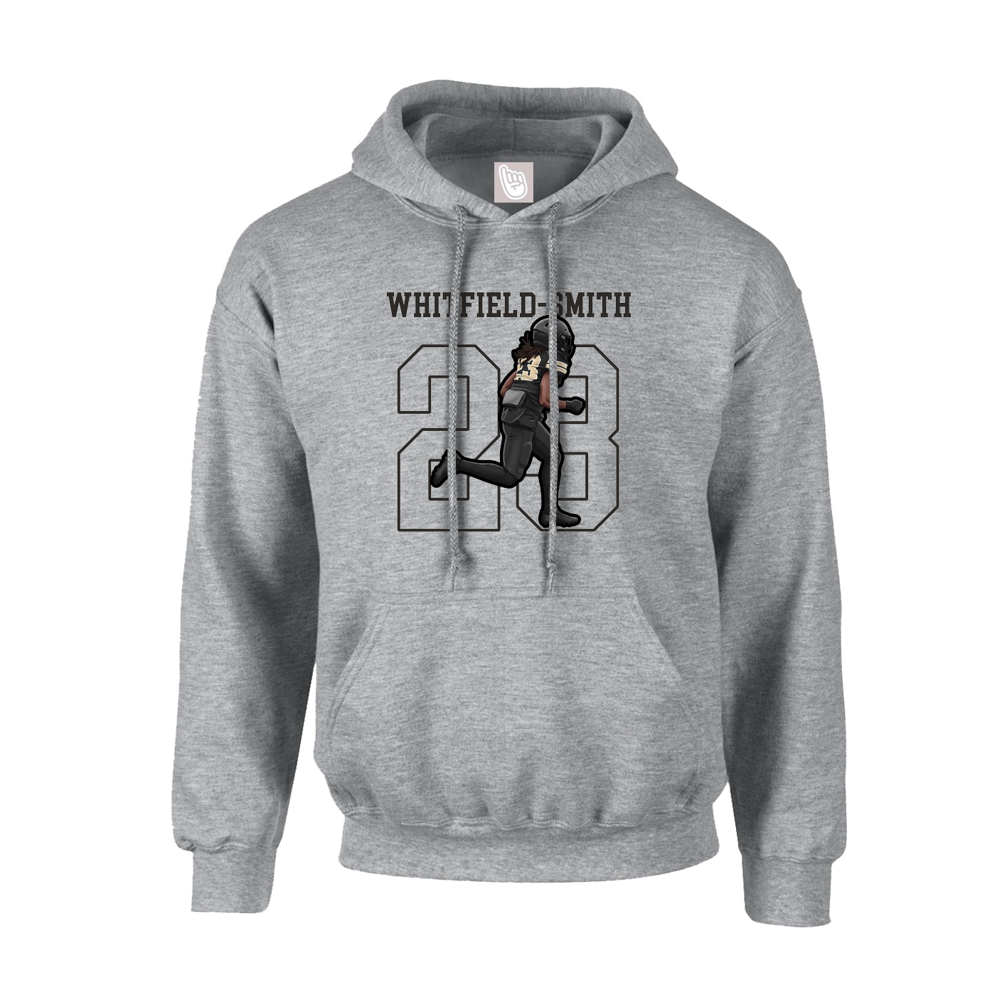 Youth Hoodie — Shirsey in Grey