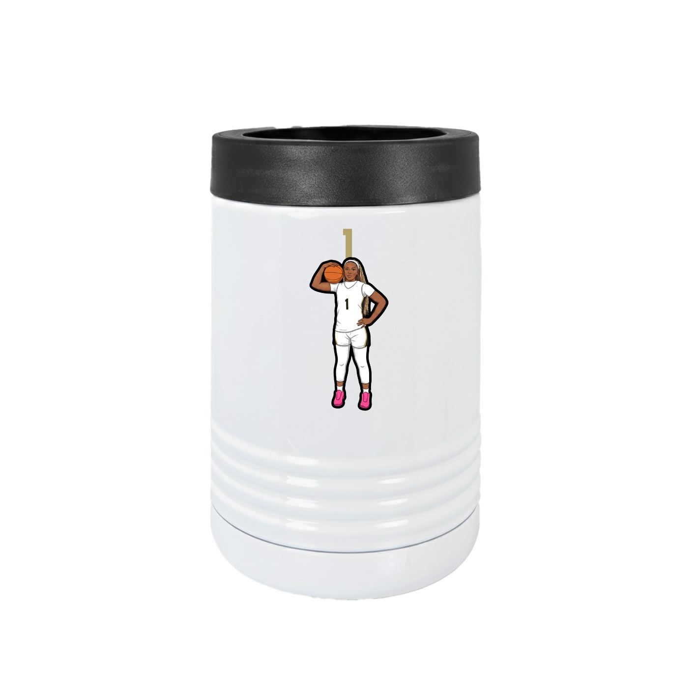 Beverage Holder — Number Top in White