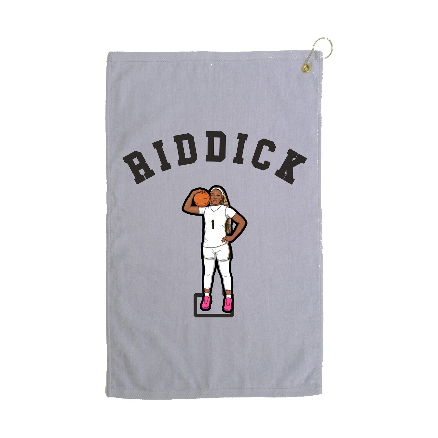 Golf Towel — Shirsey Arch in Grey