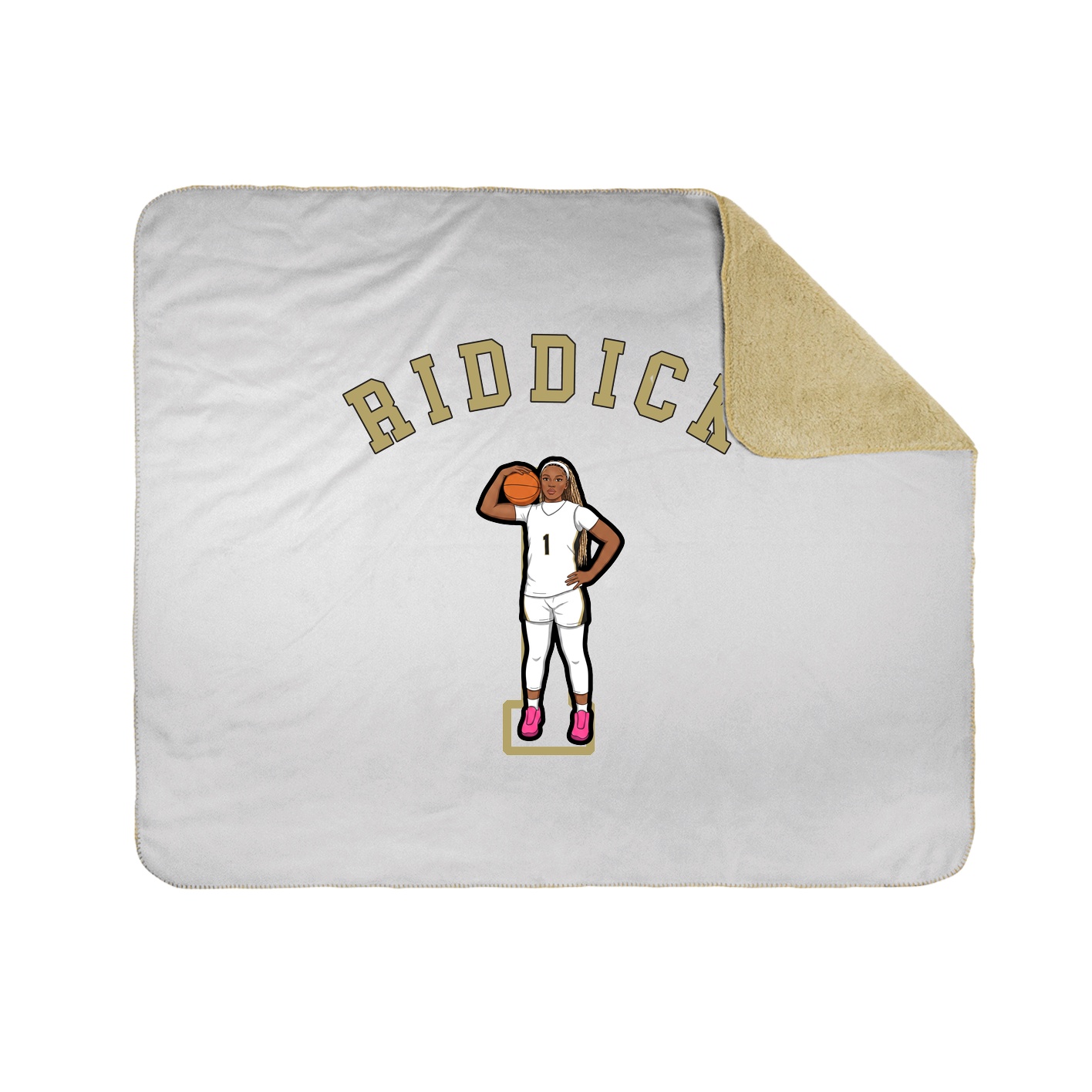 Throw Blanket — Shirsey Arch in White