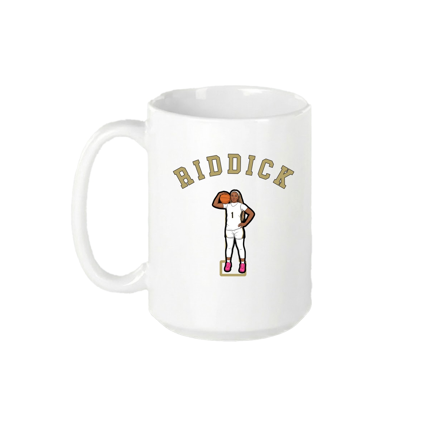 15oz Coffee Mug — Shirsey Arch in White
