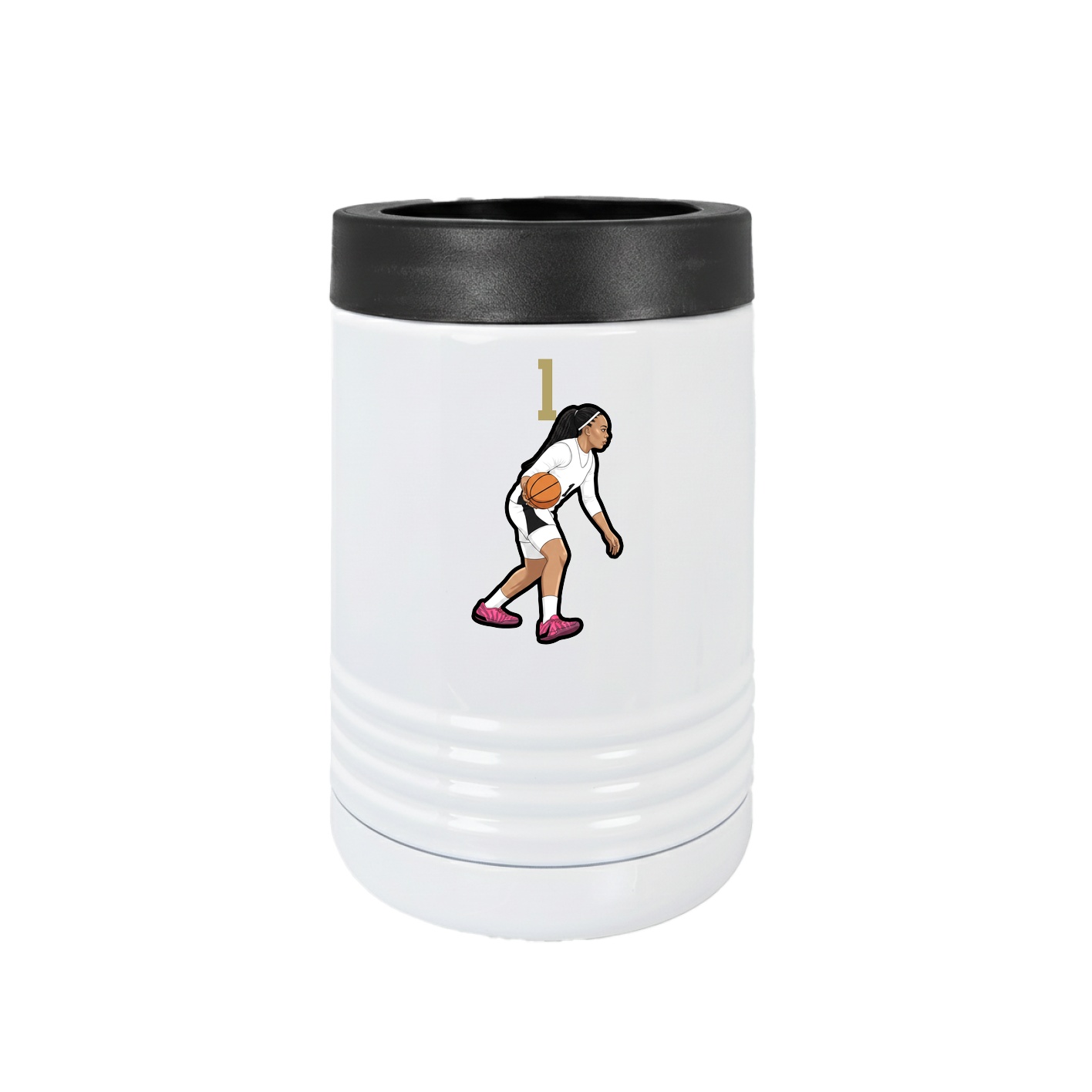 Beverage Holder — Number Top in White