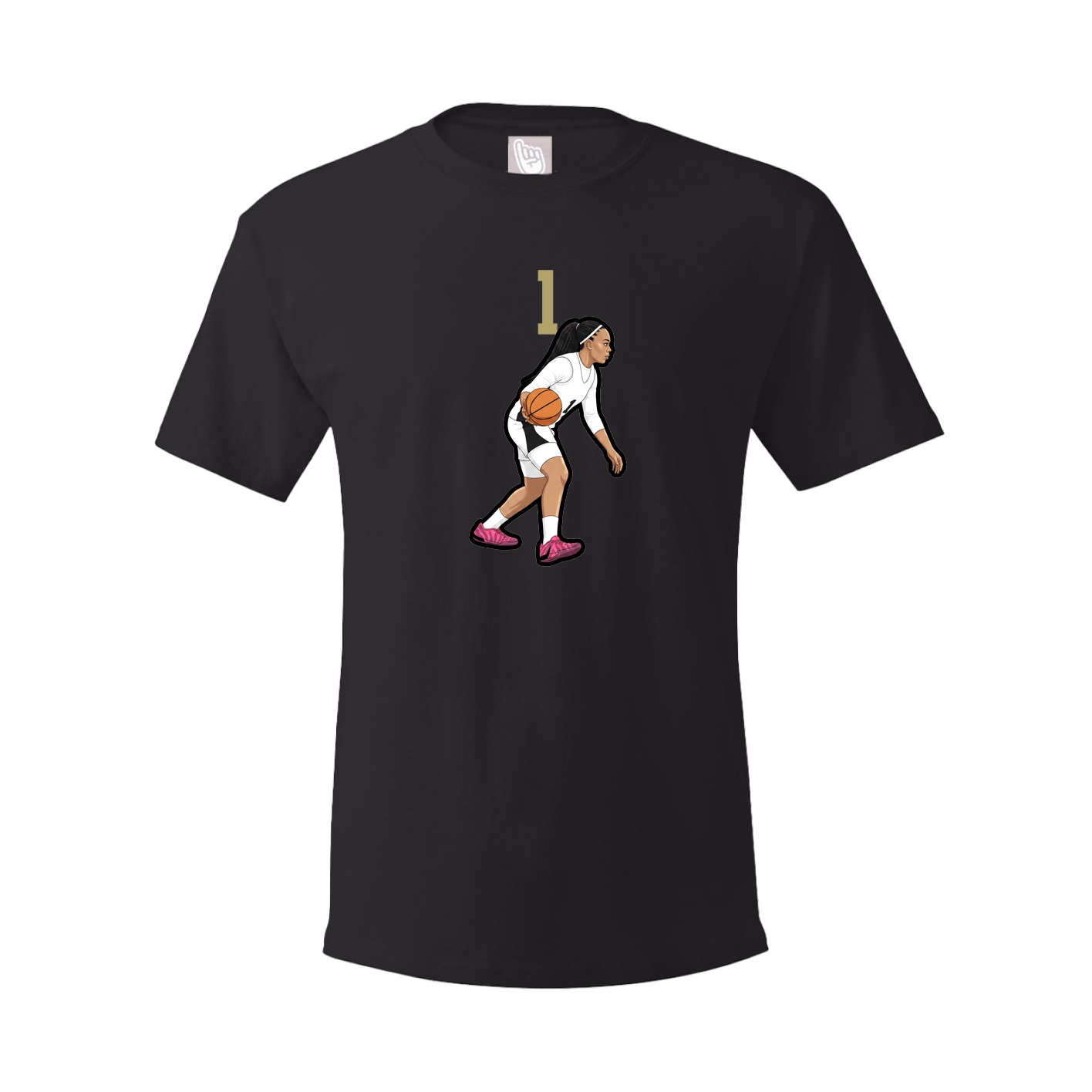 Tee — Number Top in Black