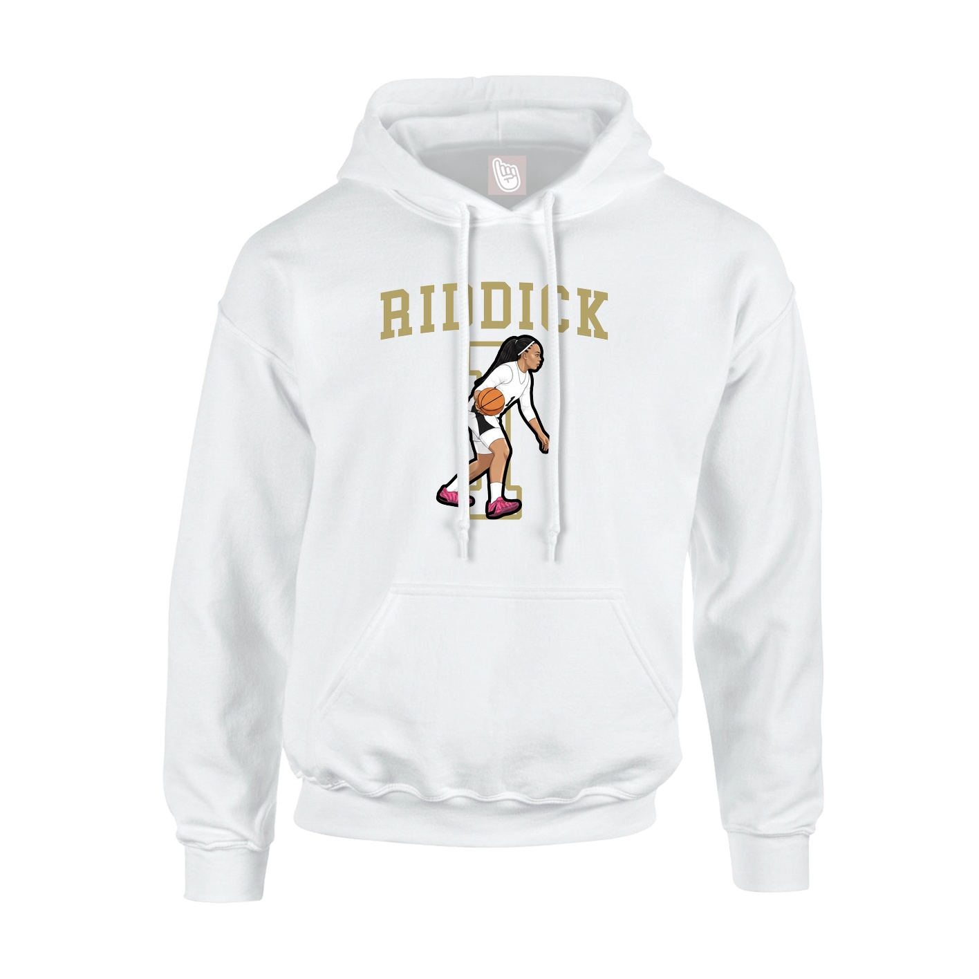 Hoodie — Shirsey in White