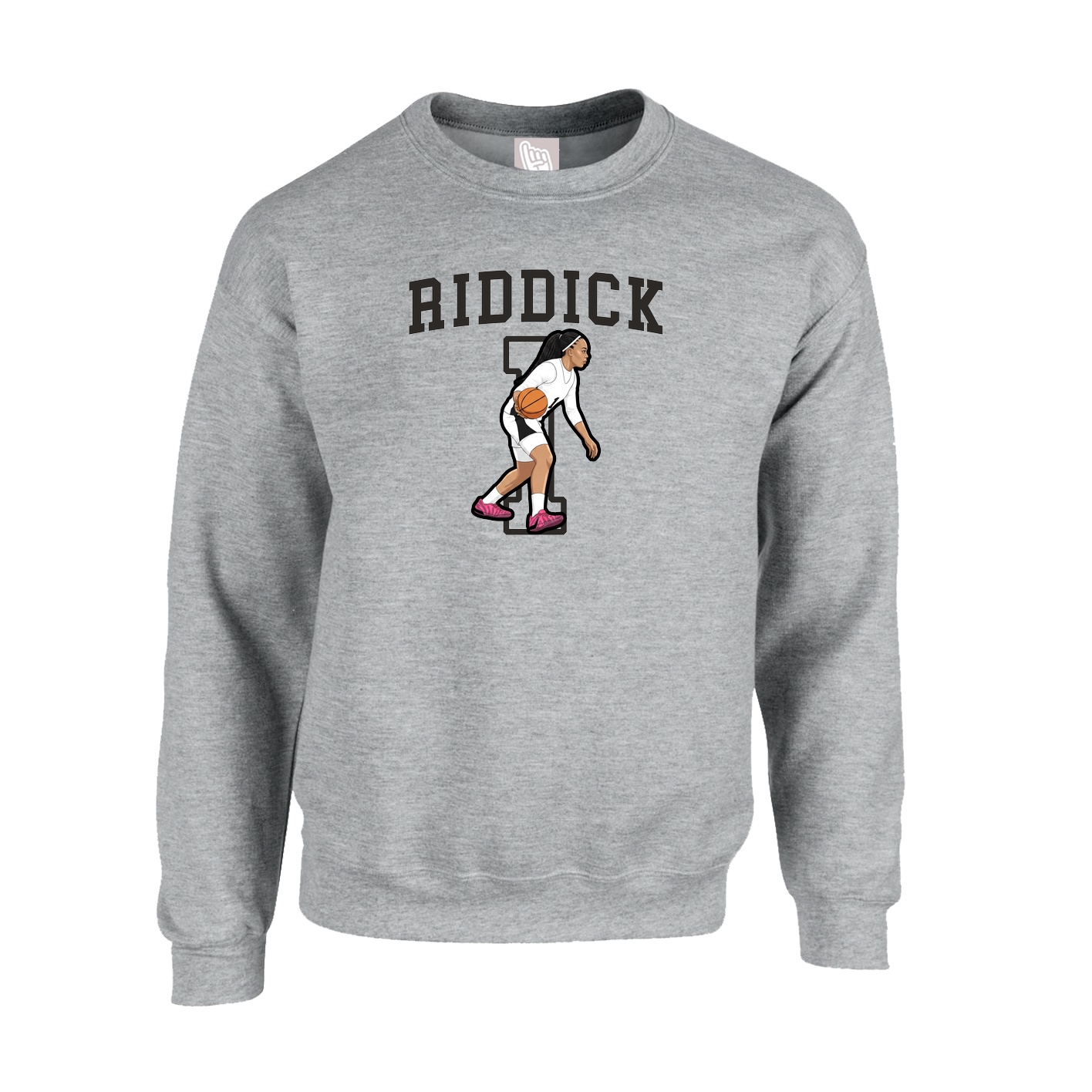 Fleece Crew — Shirsey in Grey