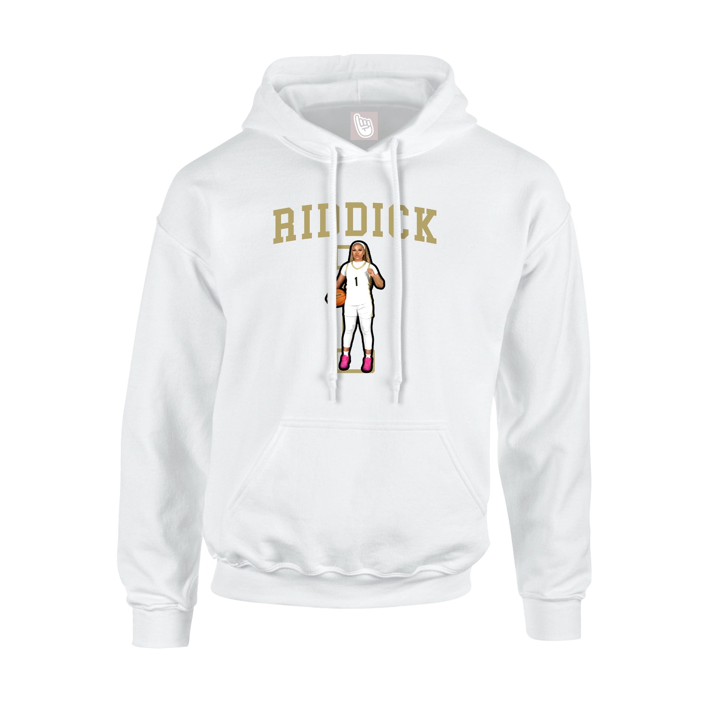 Hoodie — Shirsey in White
