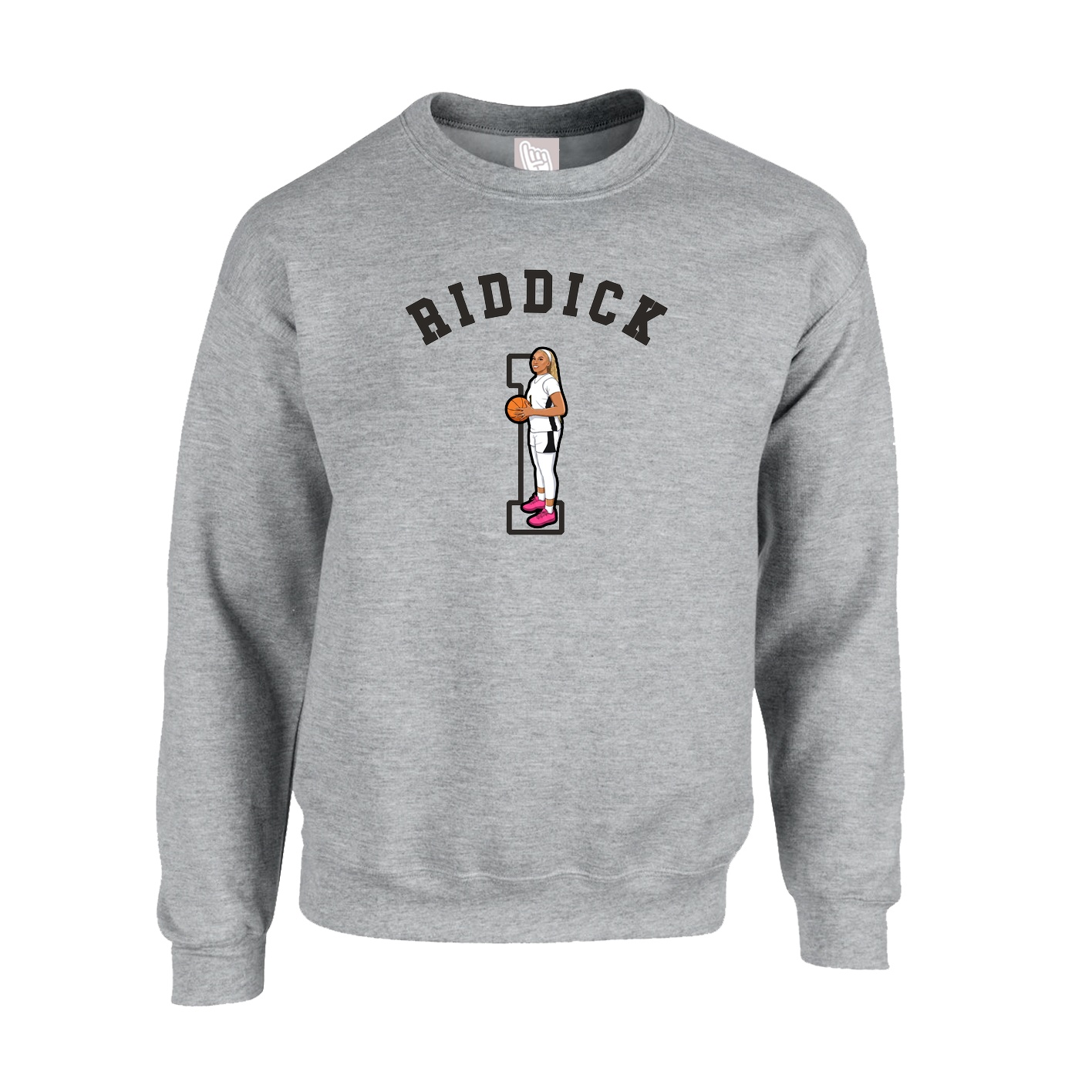 Fleece Crew — Shirsey Arch in Grey