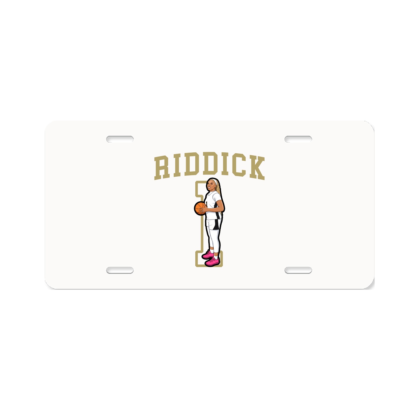 Aluminum License Plate