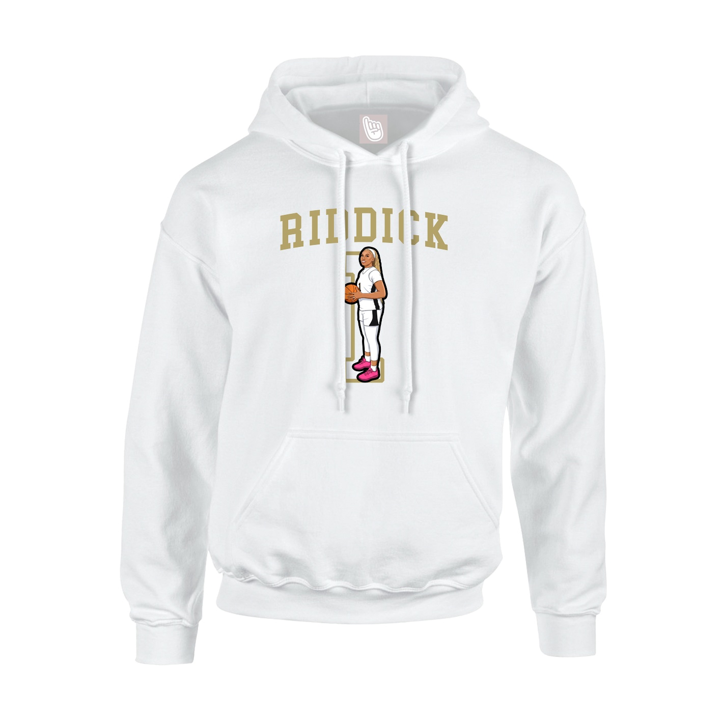 Hoodie — Shirsey in White