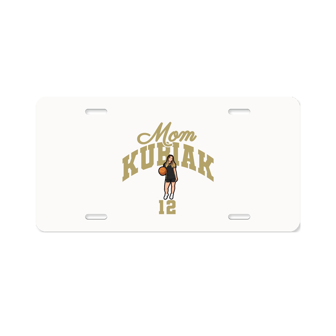 License Plate — Mothers Day Arch in Classic