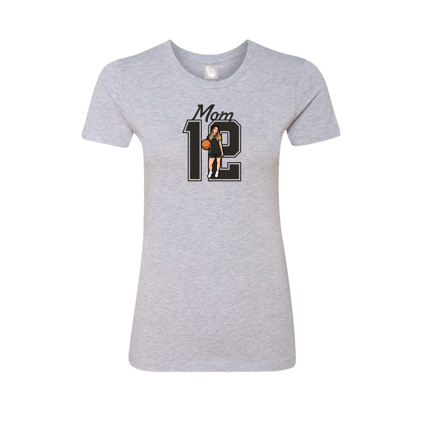 Womens Tee — Mothers Day Shirsey in Grey