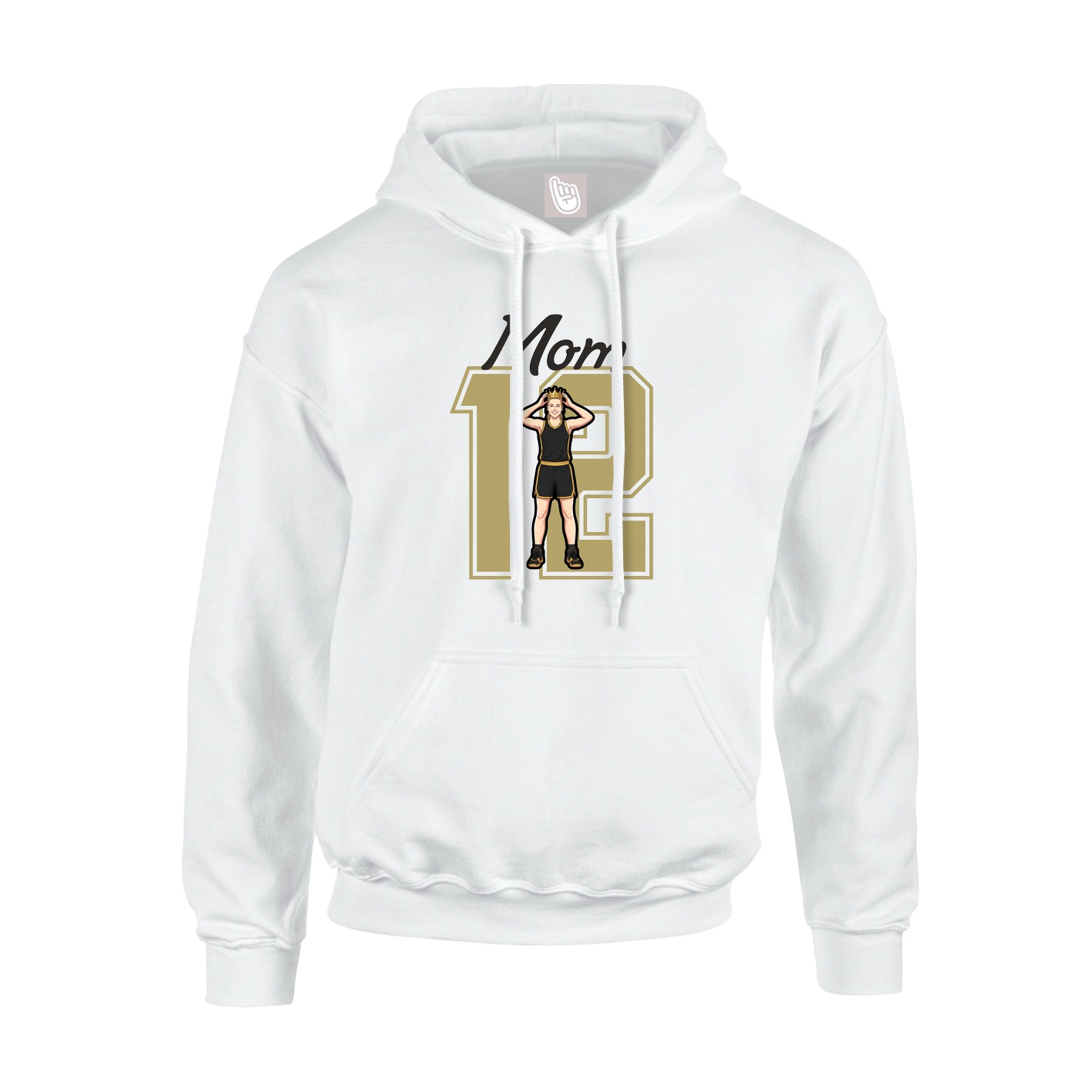 Youth Hoodie — Mothers Day Shirsey in White