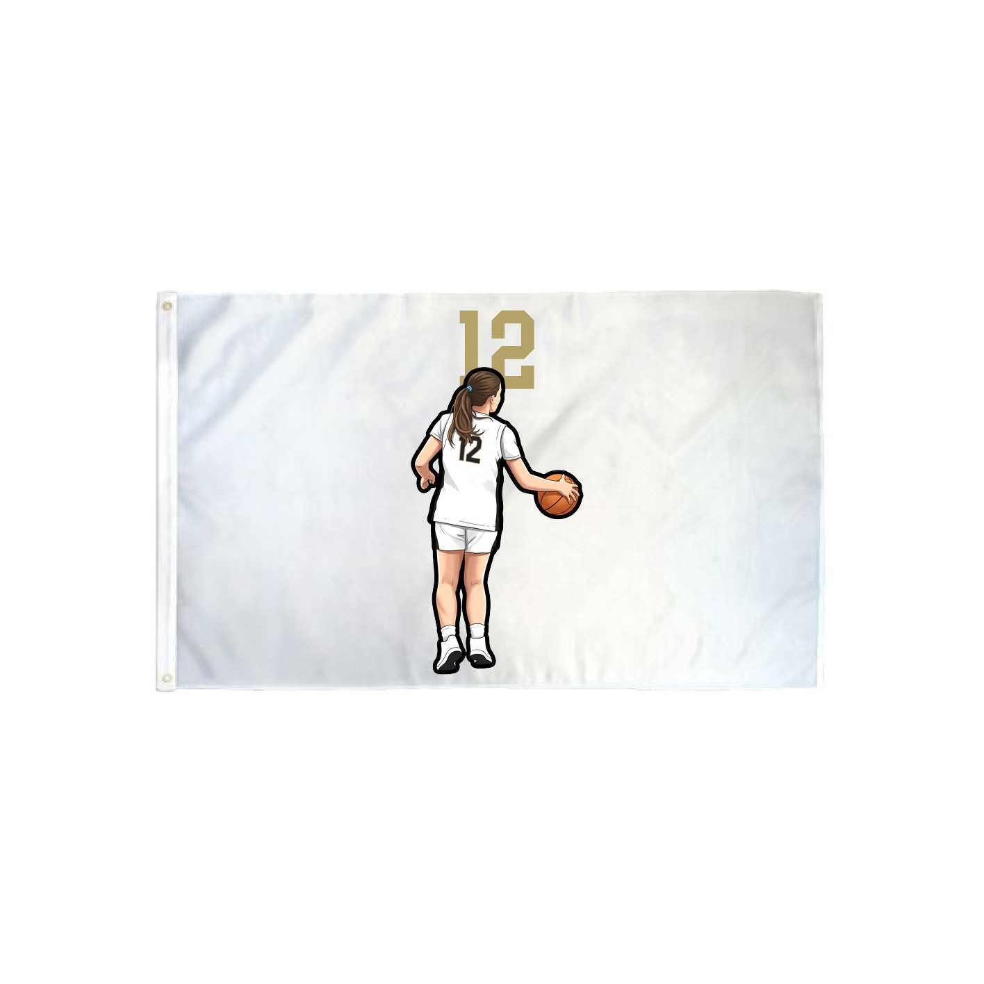 3x5 Flag — Number Top in Classic