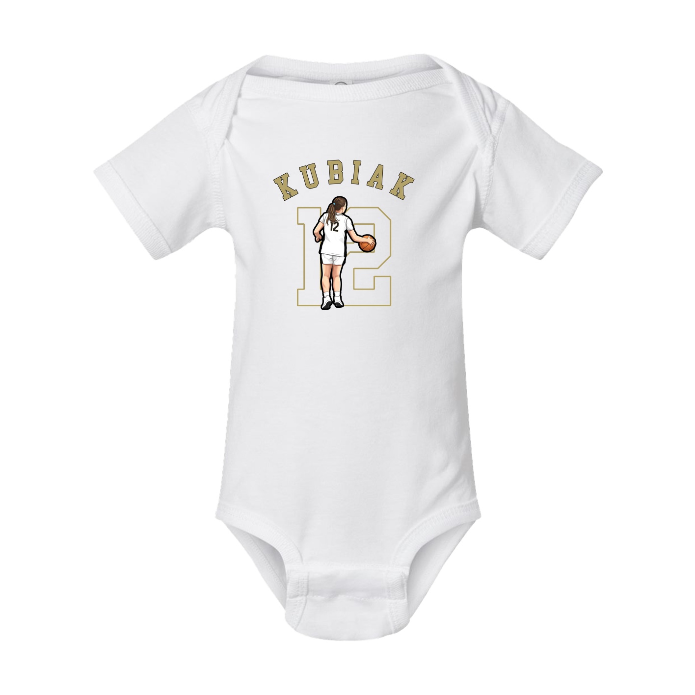 Baby Onesie — Shirsey Arch in White