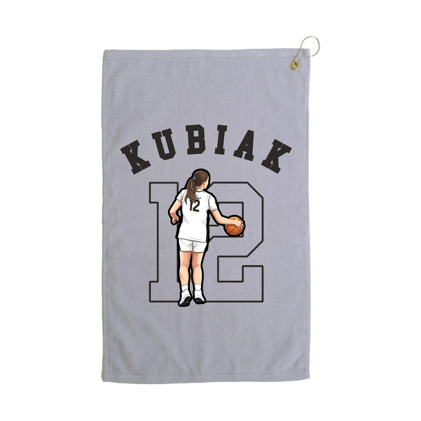 Golf Towel — Shirsey Arch in Grey