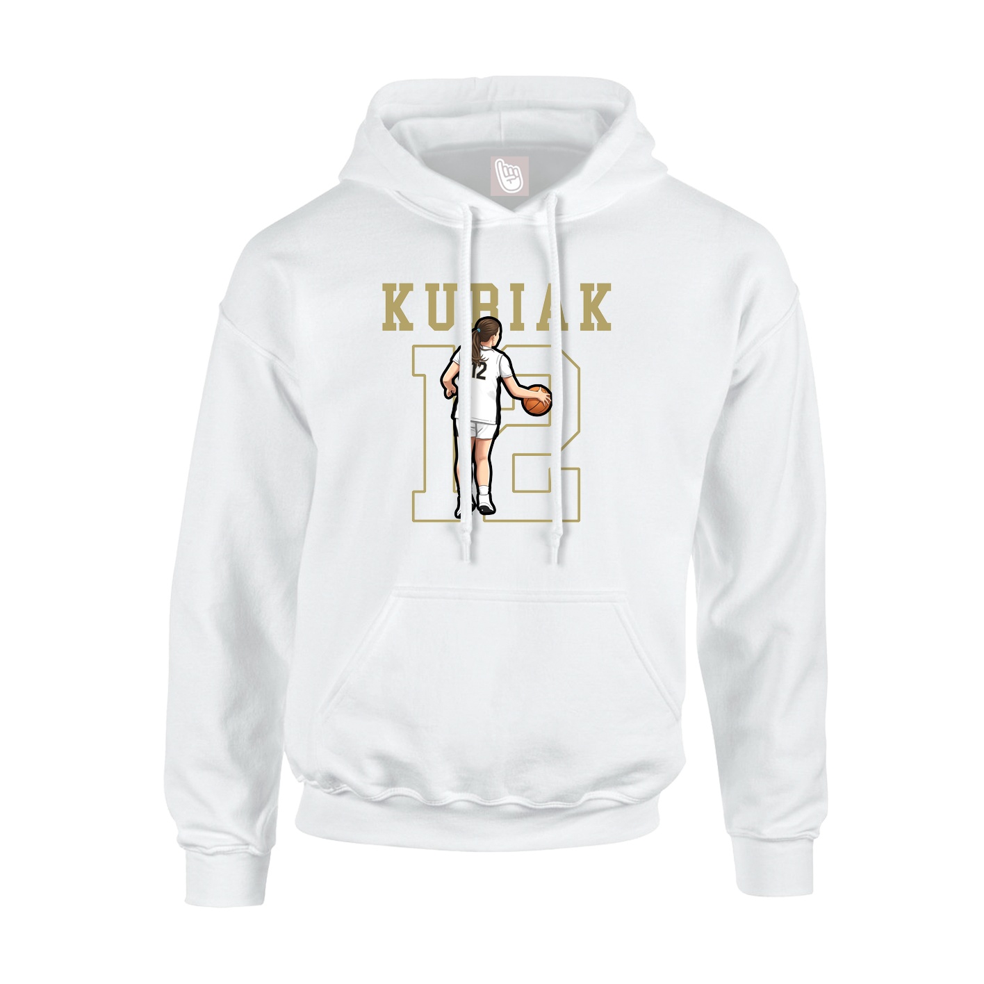 Youth Hoodie — Shirsey in White