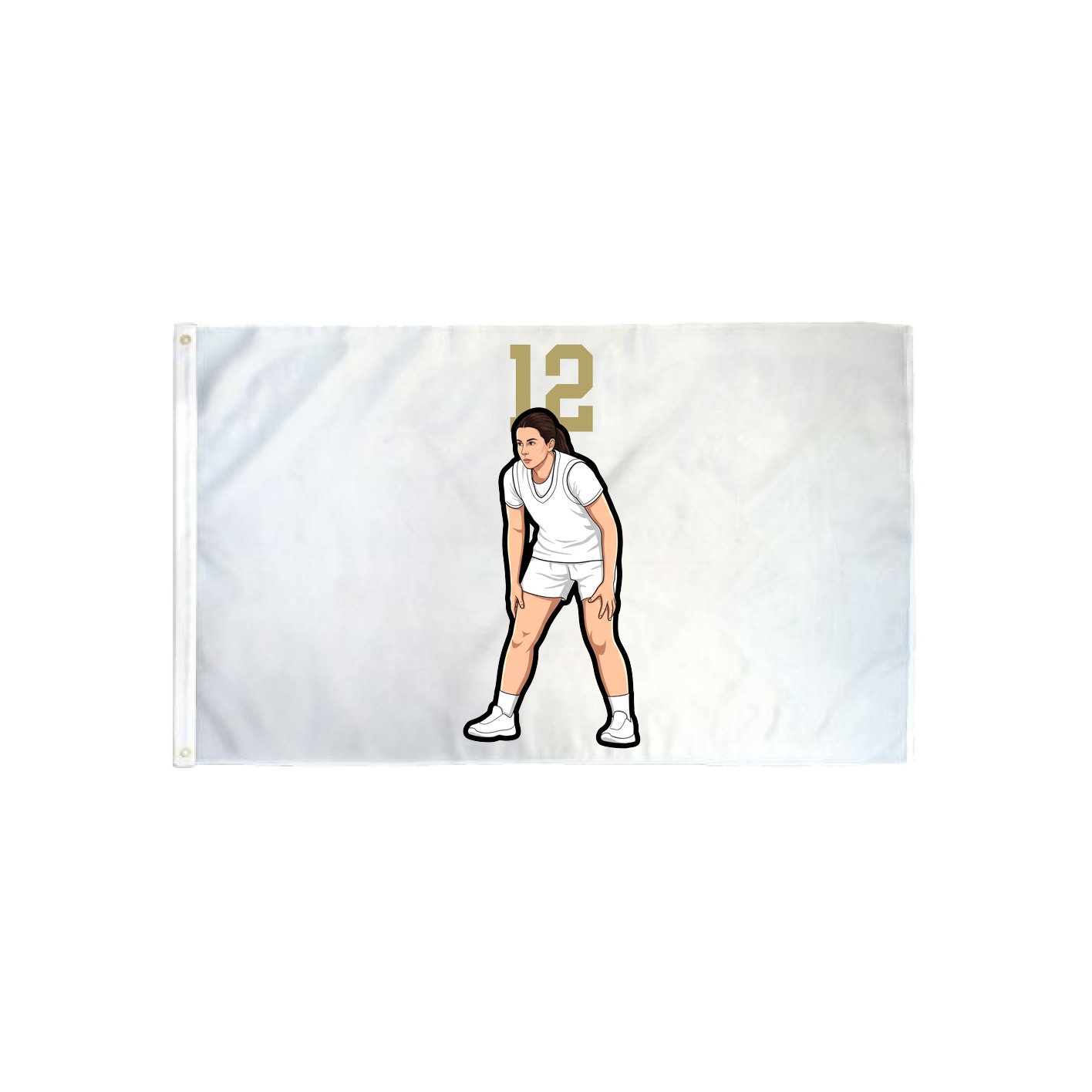 3x5 Flag — Number Top in Classic