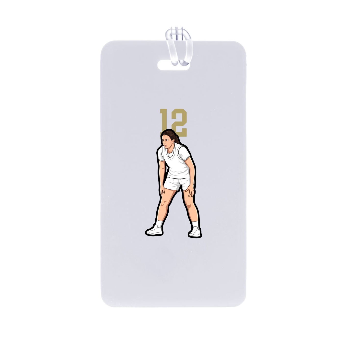 Bag Tag — Number Top in Classic