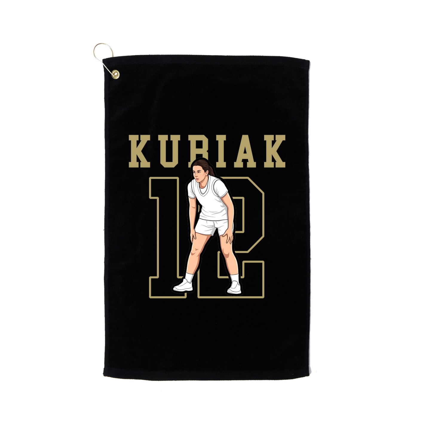Golf Towel — Shirsey in Black