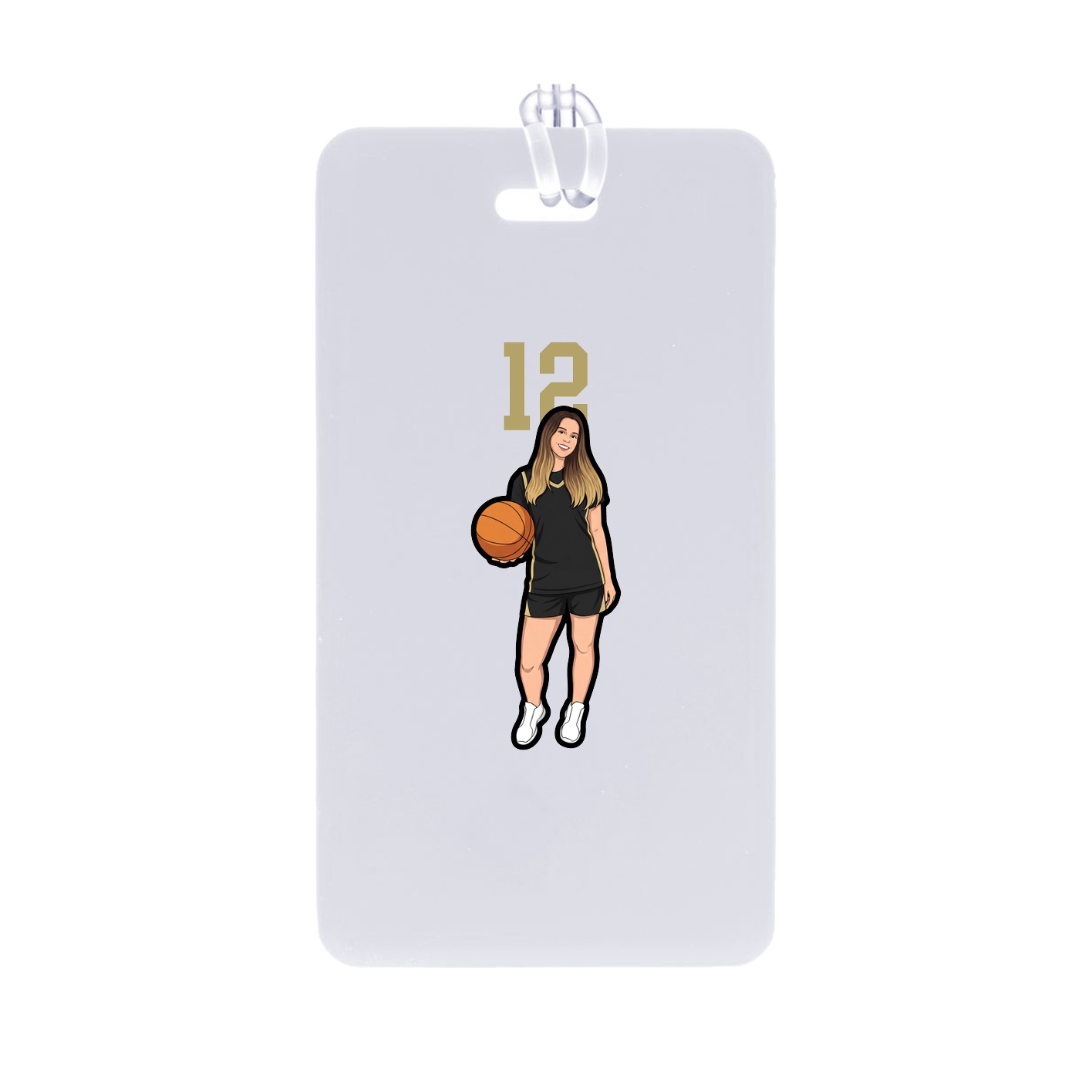 Bag Tag — Number Top in Classic