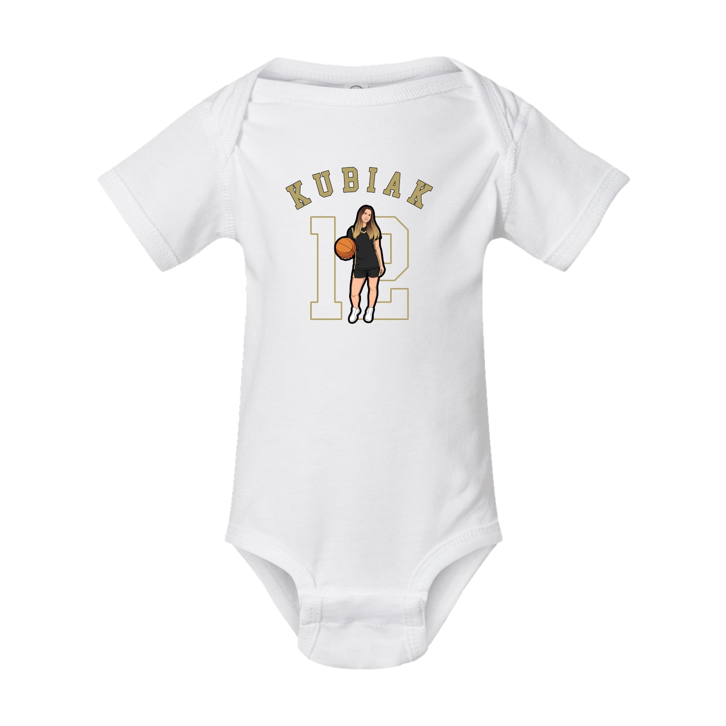 Baby Onesie — Shirsey Arch in White