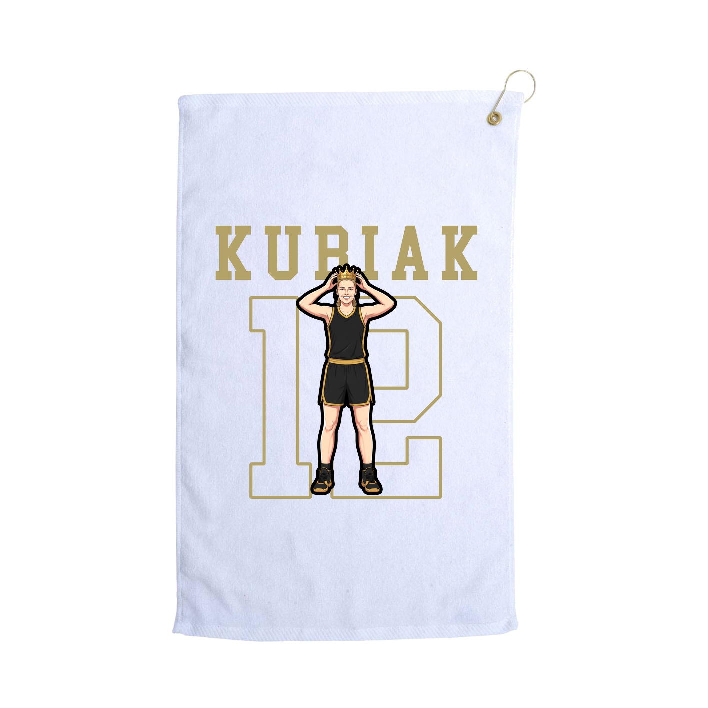 Golf Towel — Shirsey in White