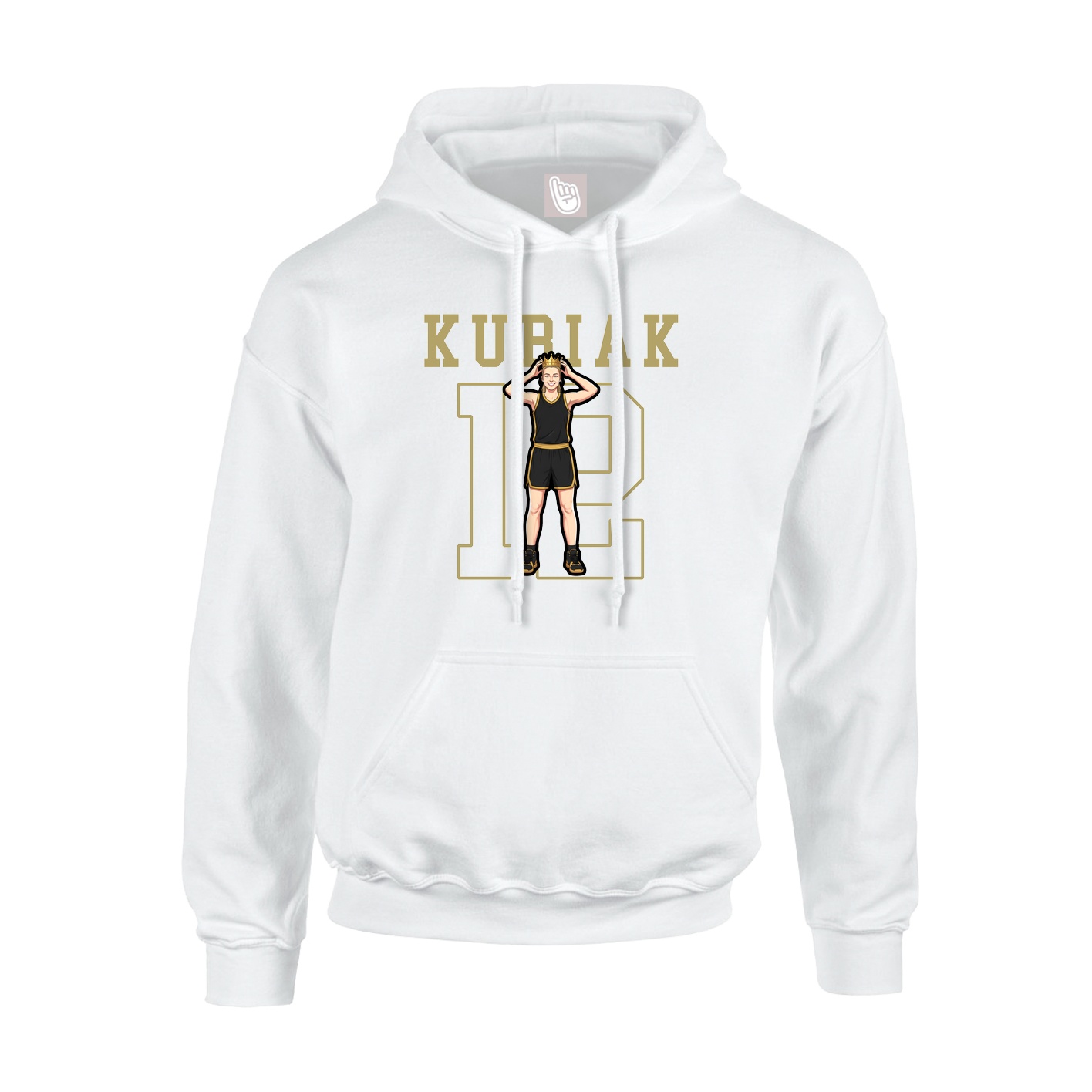 Hoodie — Shirsey in White