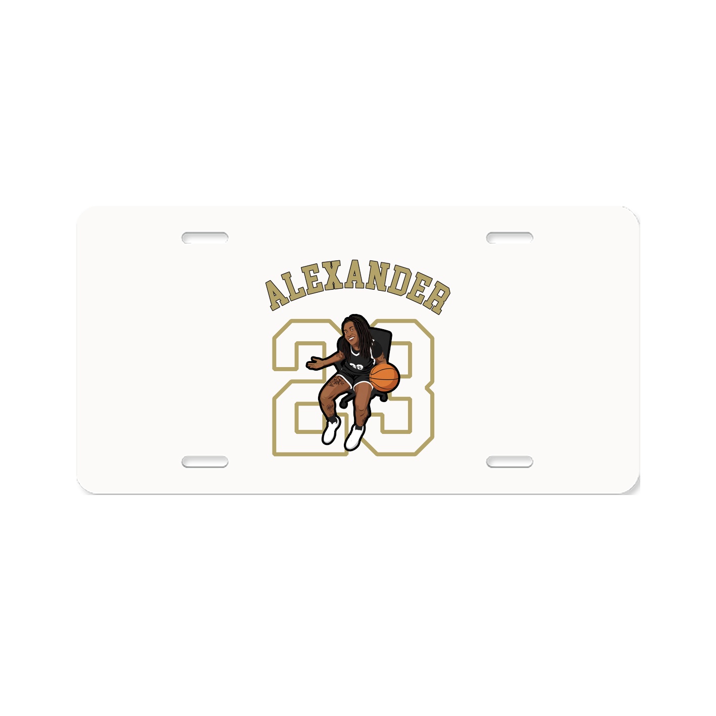 License Plate — Shirsey Arch in Classic