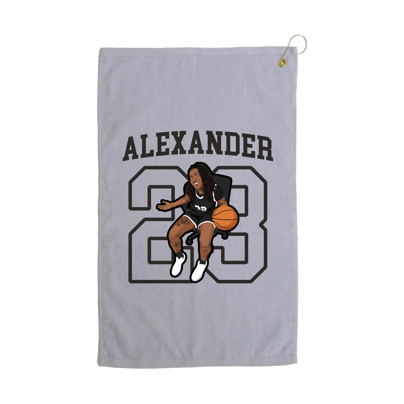 Golf Towel — Shirsey in Grey