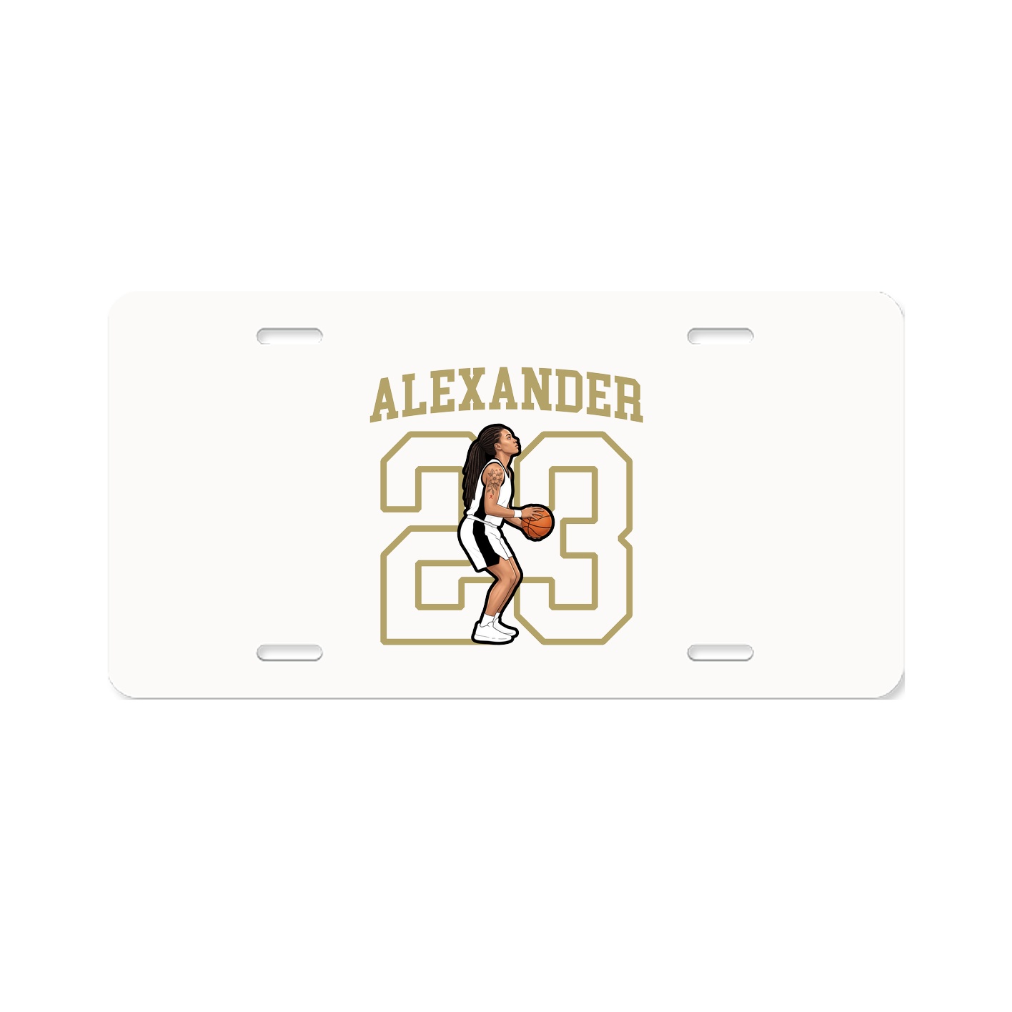 License Plate — Shirsey in Classic
