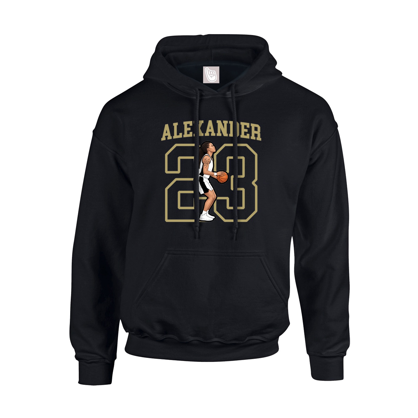 Youth Hoodie — Shirsey in Black