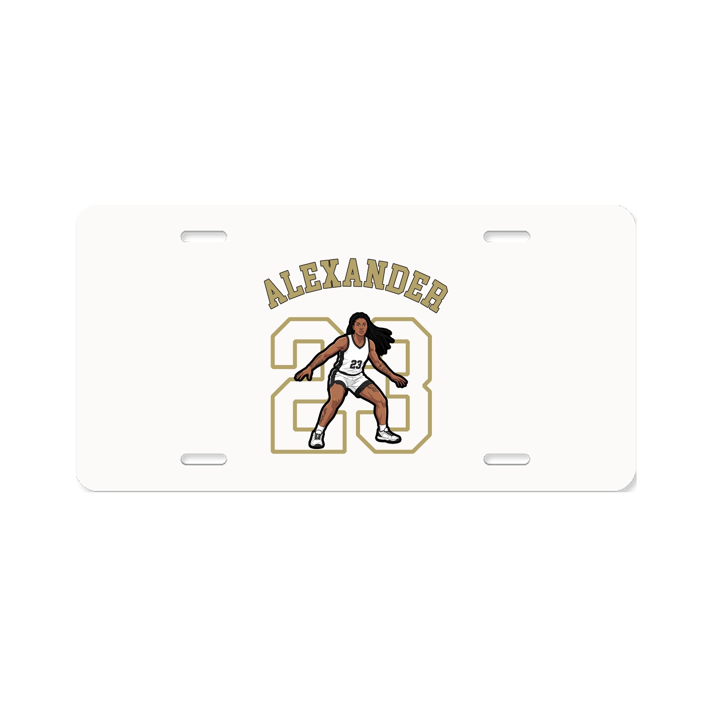 License Plate — Shirsey Arch in Classic