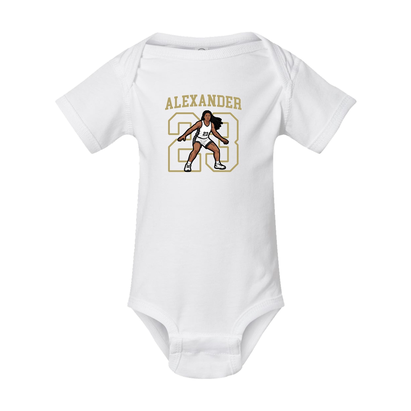 Baby Onesie — Shirsey in White