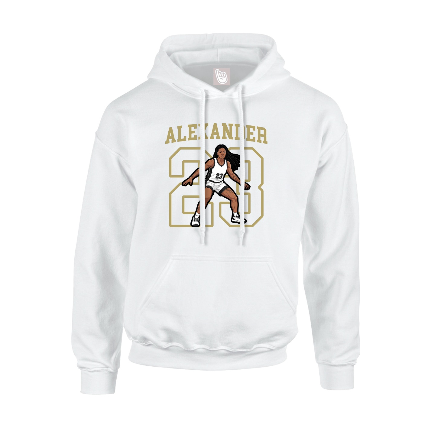 Youth Hoodie — Shirsey in White