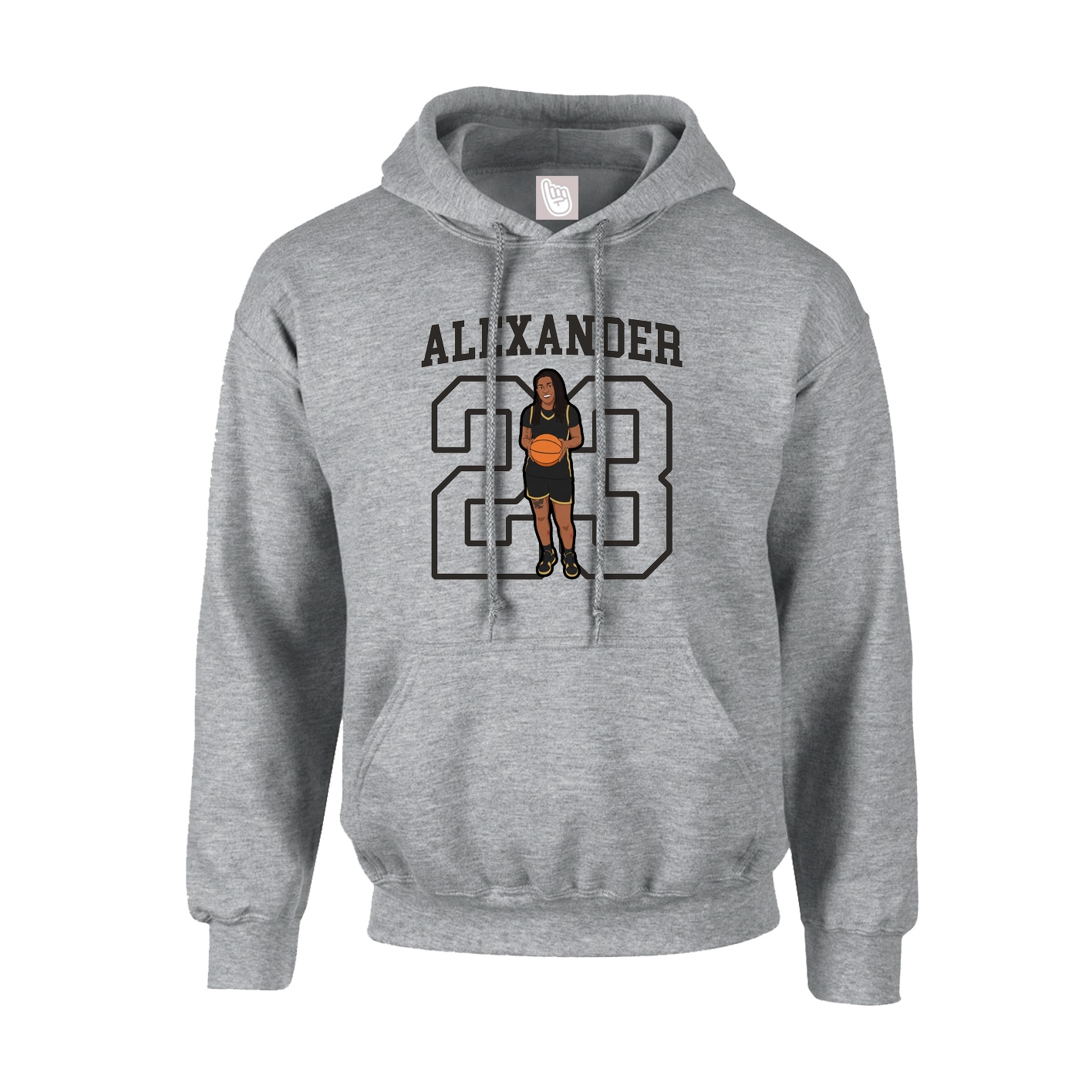 Youth Hoodie — Shirsey in Grey
