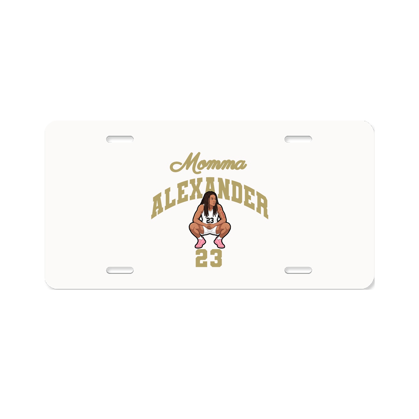 License Plate — Mothers Day Arch in Classic