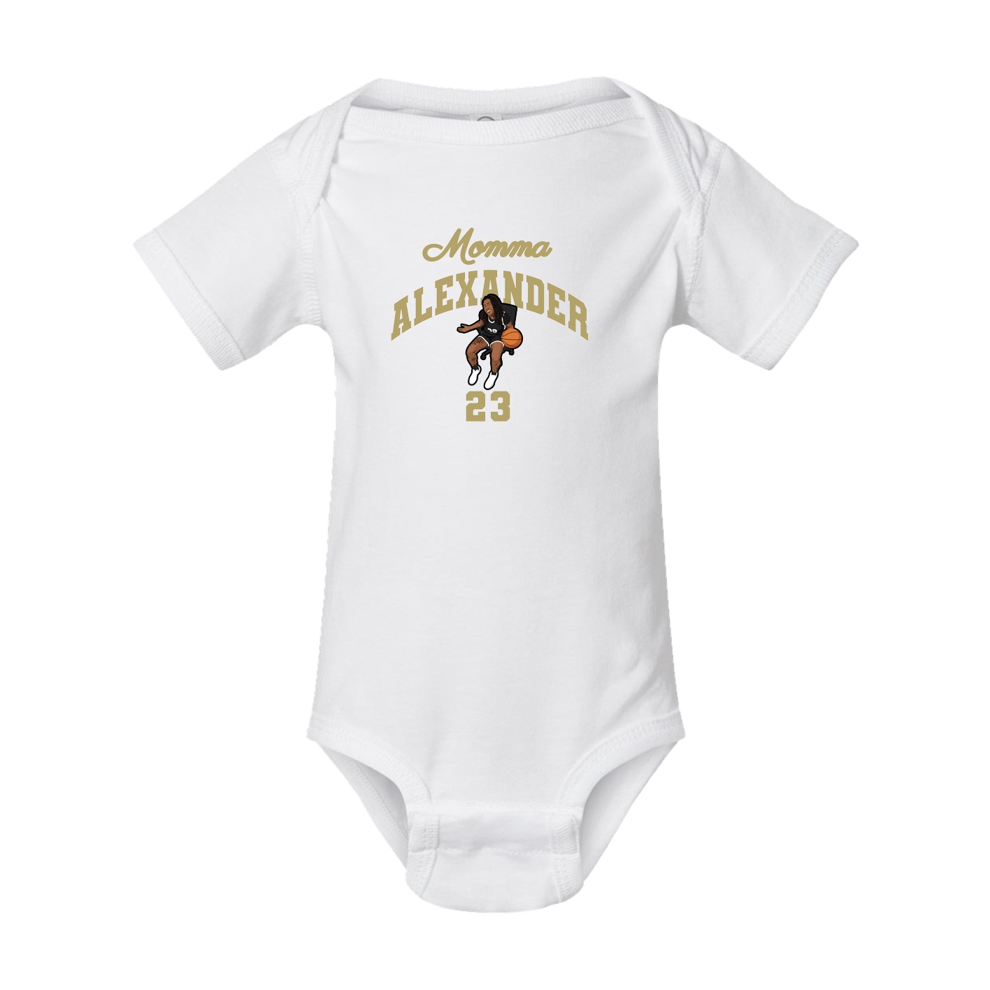 Baby Onesie — Mothers Day Arch in White