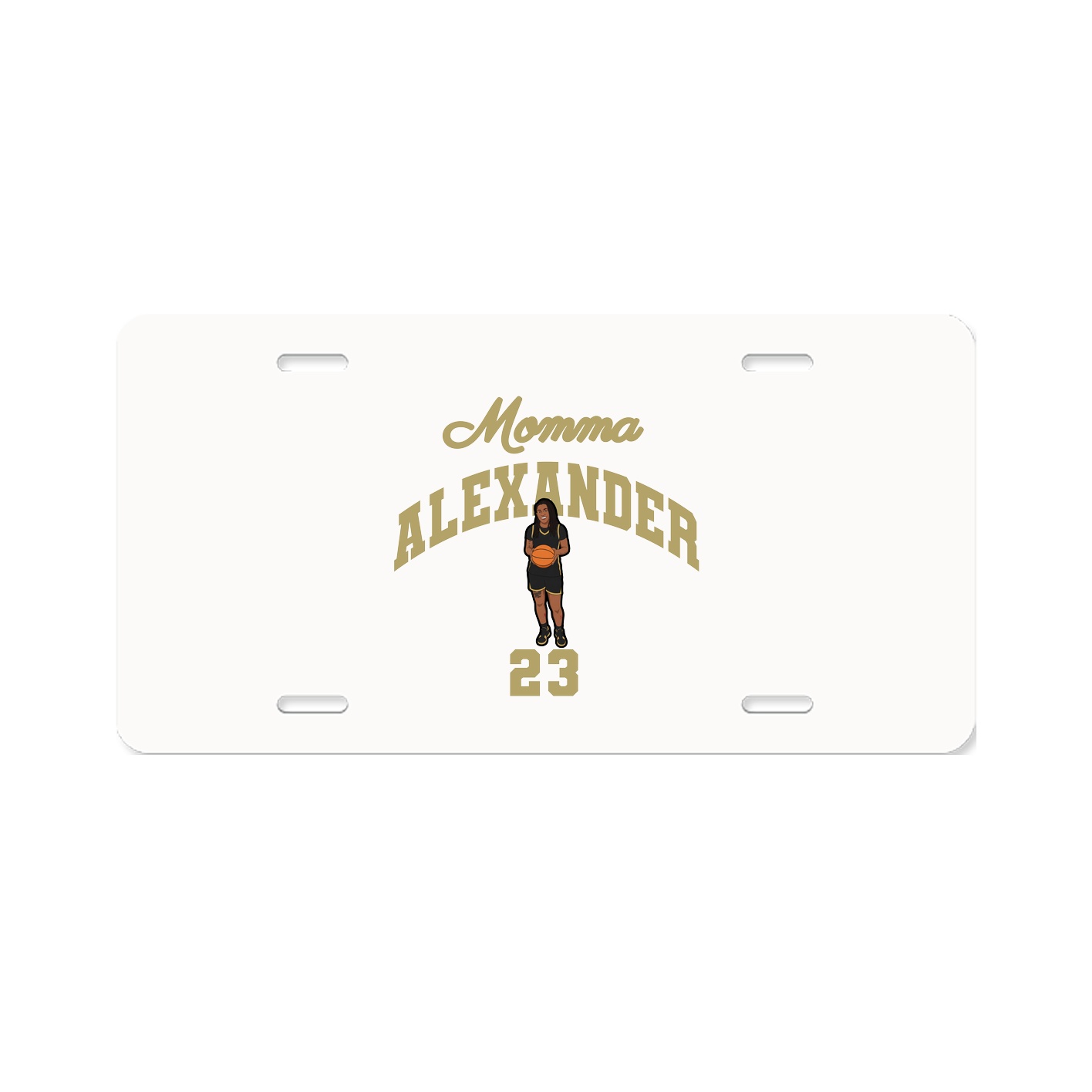 License Plate — Mothers Day Arch in Classic
