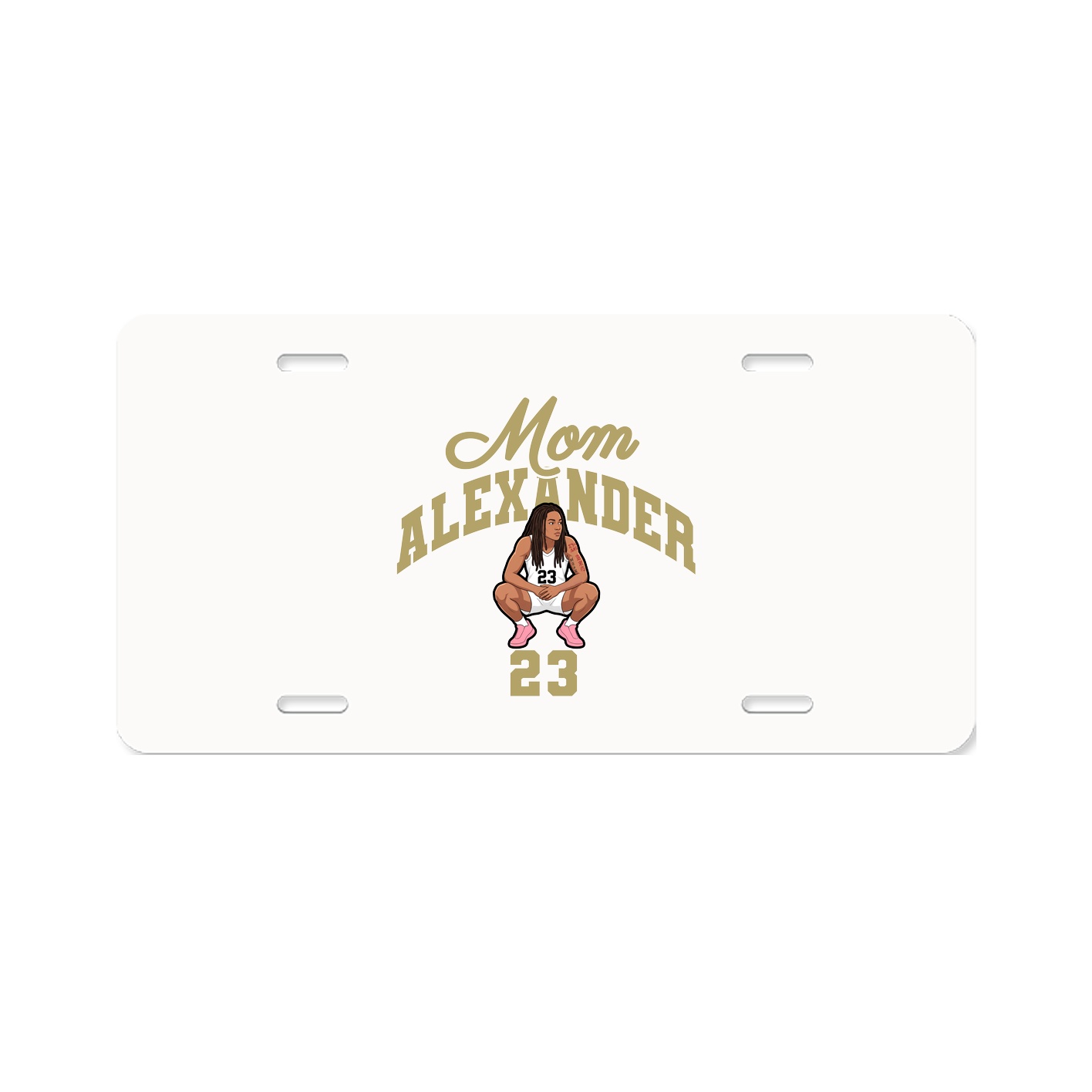 License Plate — Mothers Day Arch in Classic