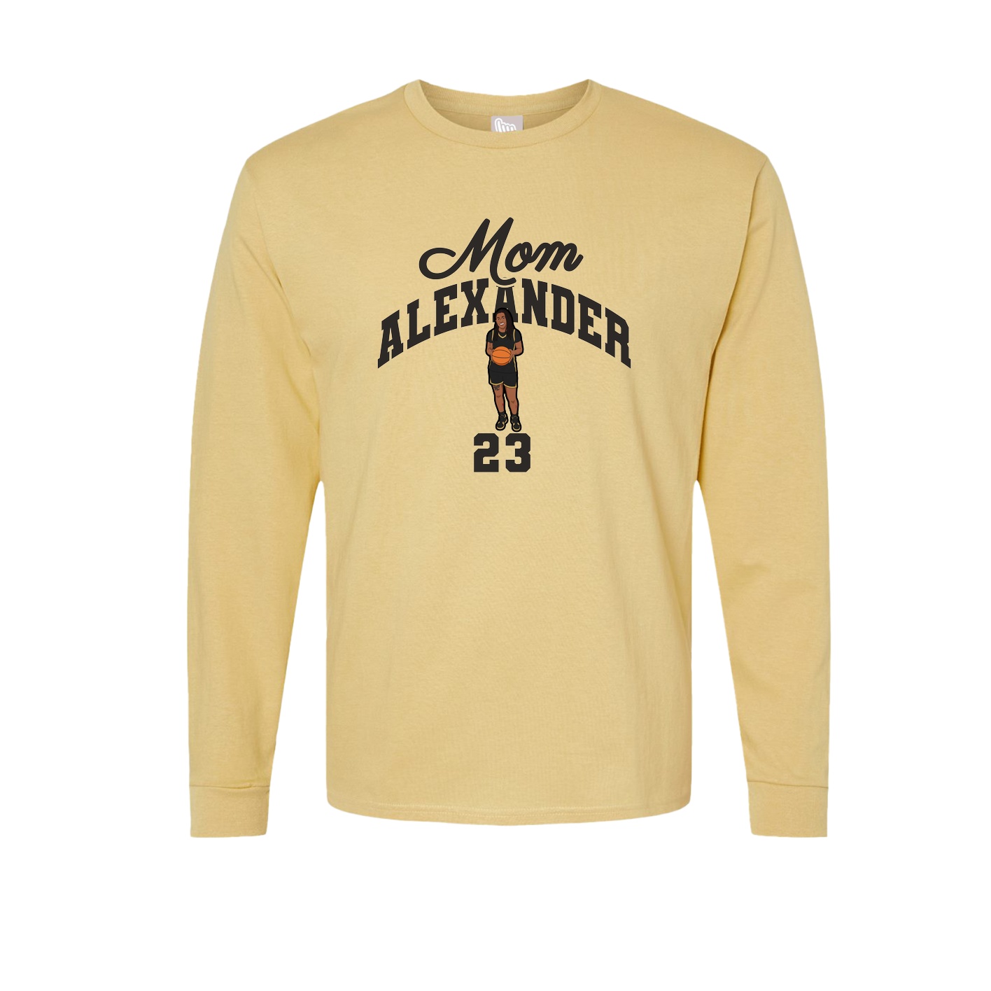 Long Sleeve Tee — Mothers Day Arch in Vegas Gold