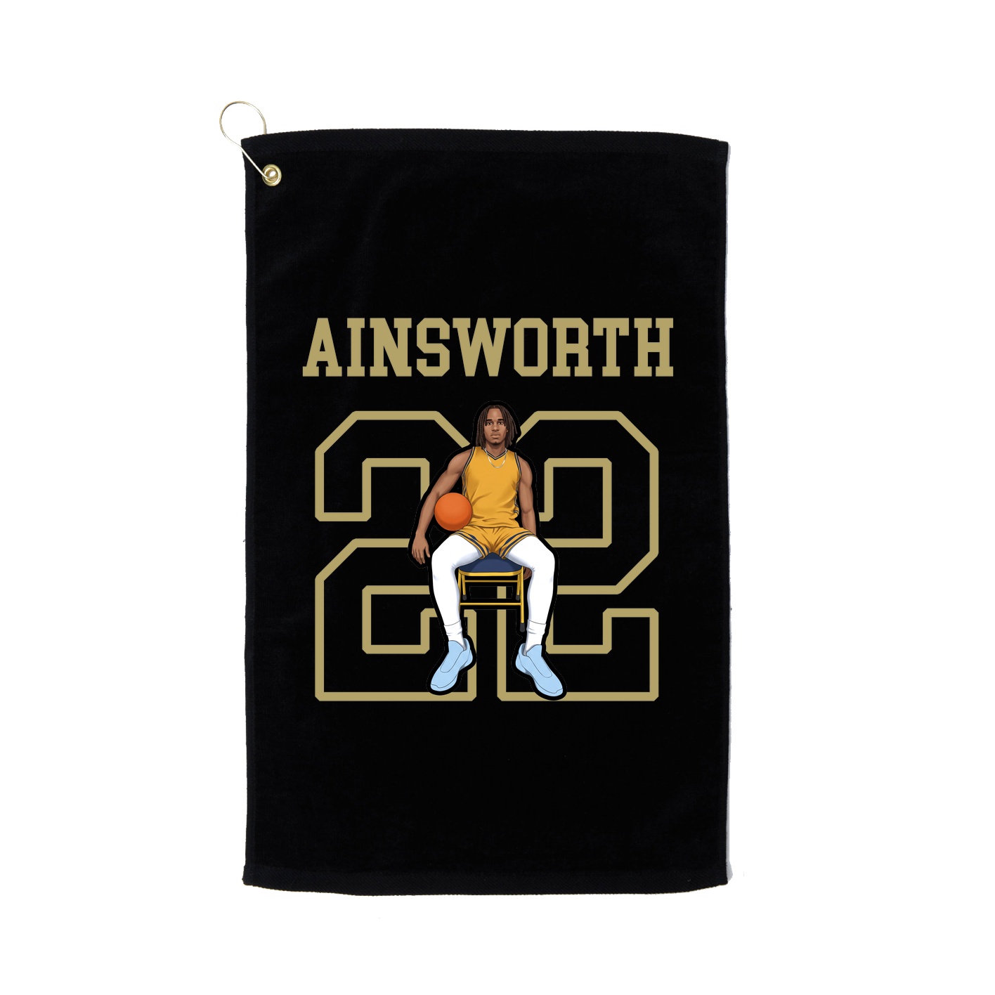 Golf Towel — Shirsey in Black