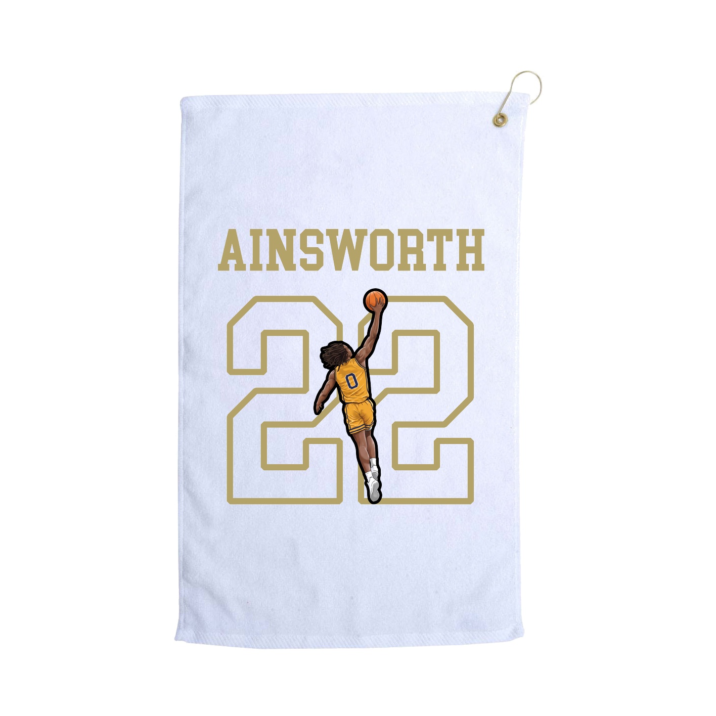 Golf Towel — Shirsey in White