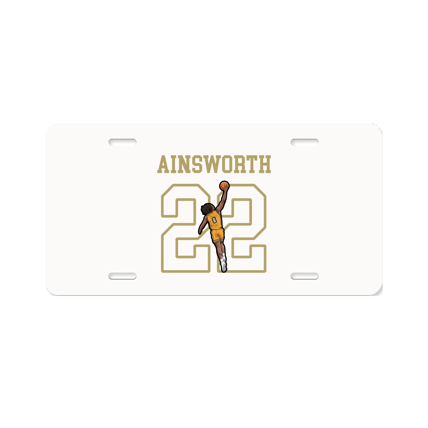 License Plate — Shirsey in Classic