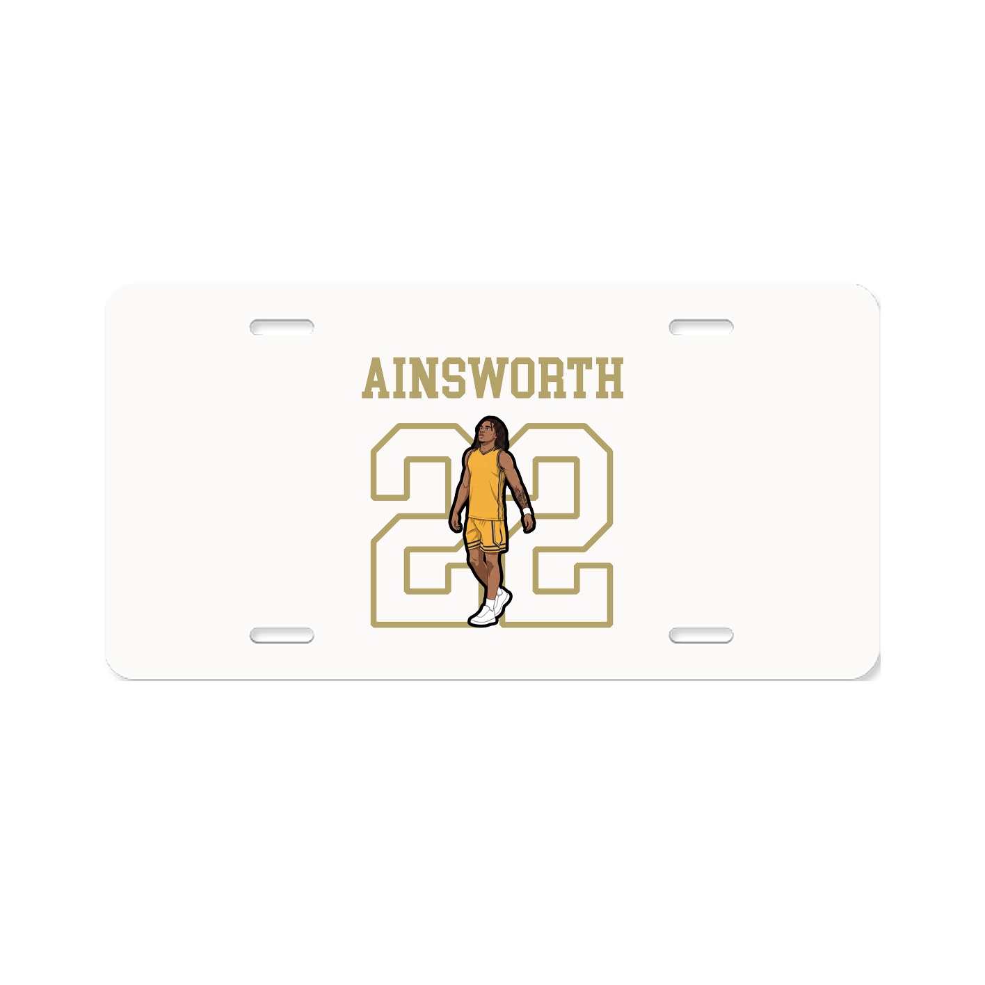 License Plate — Shirsey in Classic