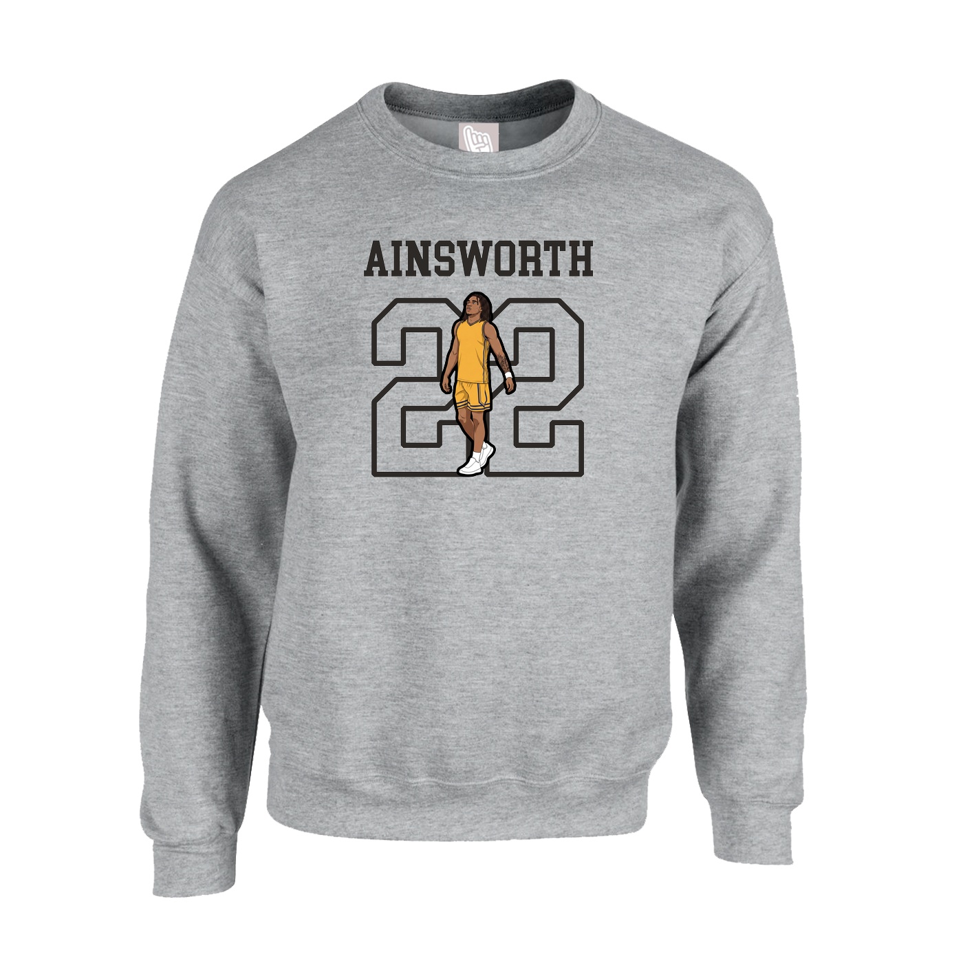 Fleece Crew — Shirsey in Grey