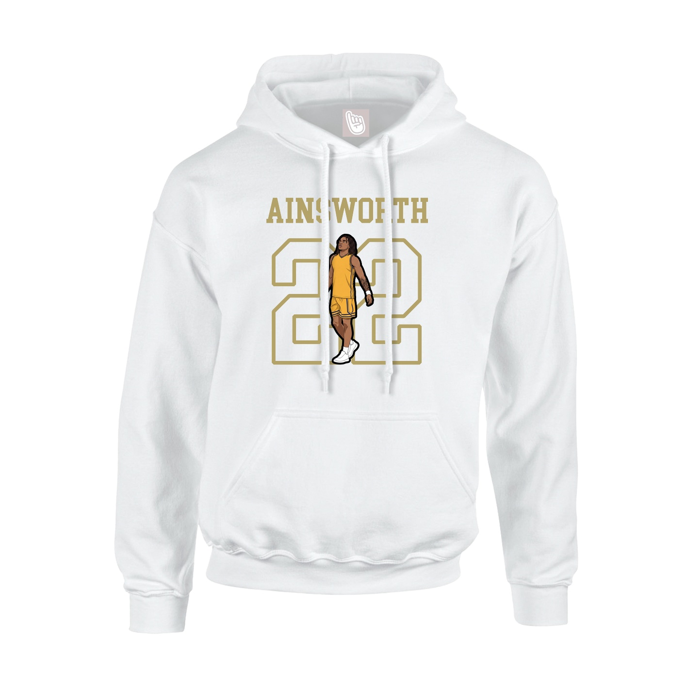 Youth Hoodie — Shirsey in White