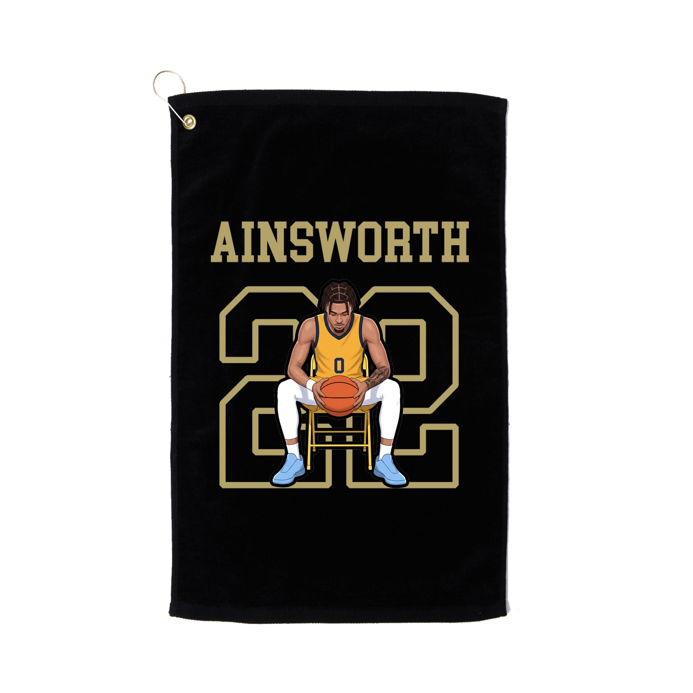 Golf Towel — Shirsey in Black