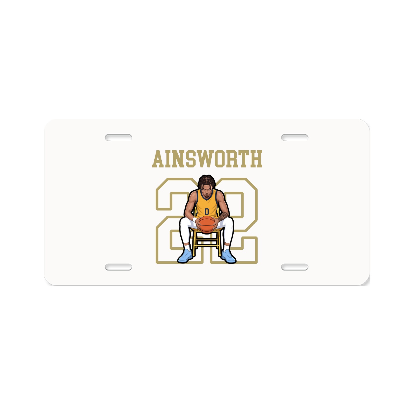 License Plate — Shirsey in Classic